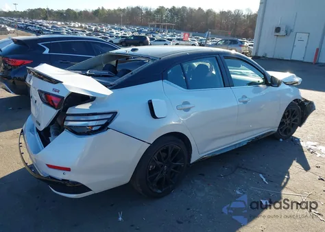 2025 Nissan Sentra Sr from USA, damaged, VIN 3N1AB8DV4SY367479